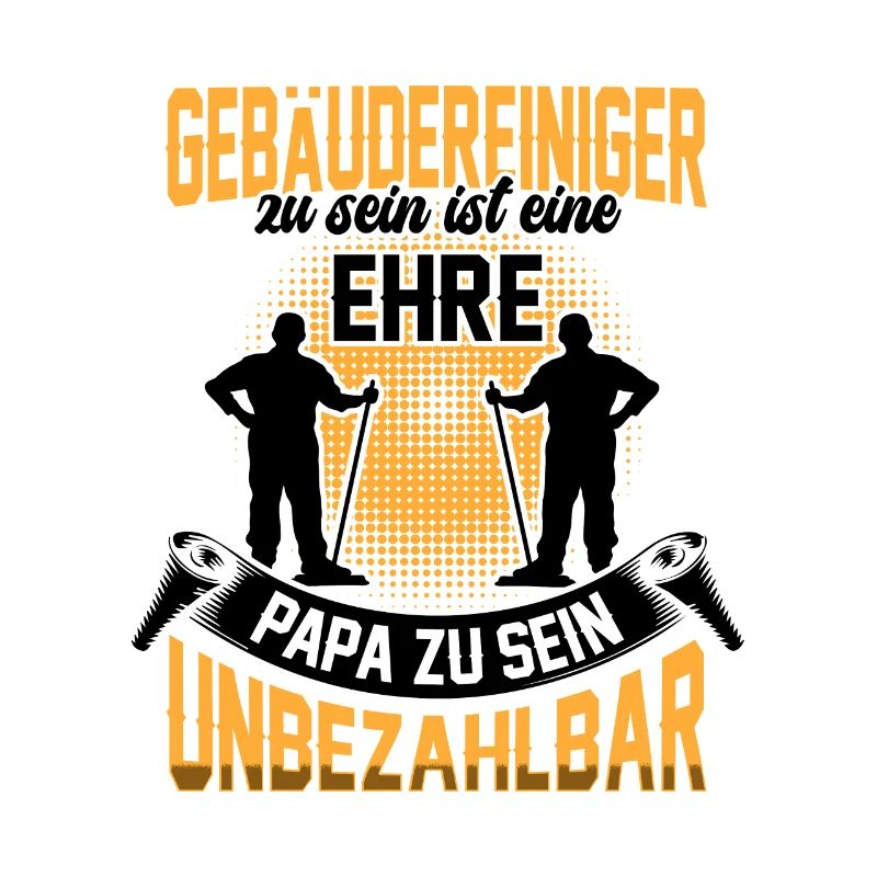 Gebäudereiniger sein ist eine Ehre Fensterputzer