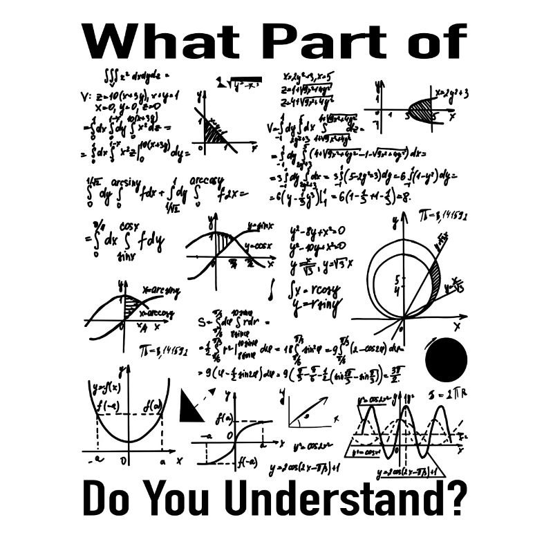 Mathématiques Enseignants Cadeau - Formules de maths