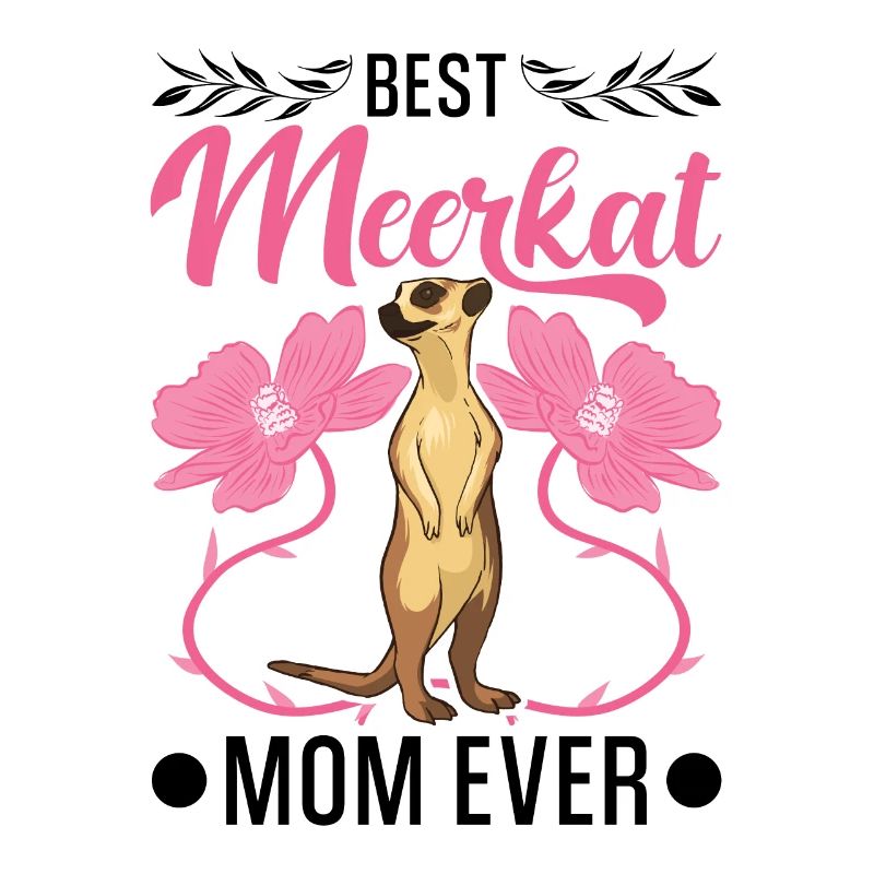 Meilleure maman suricate de tous les temps Erdmännchen