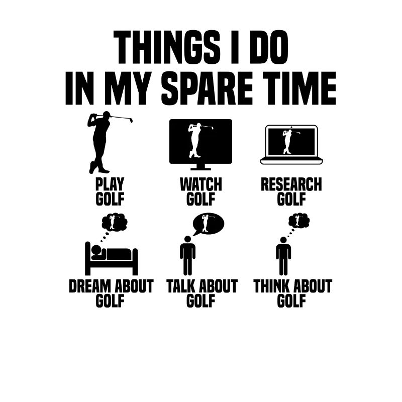 Dinge die ich in meiner Freizeit mache Golf