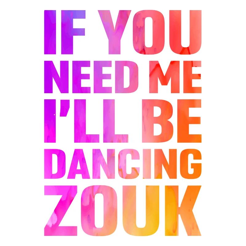 Drôle de danseur de zouk disant