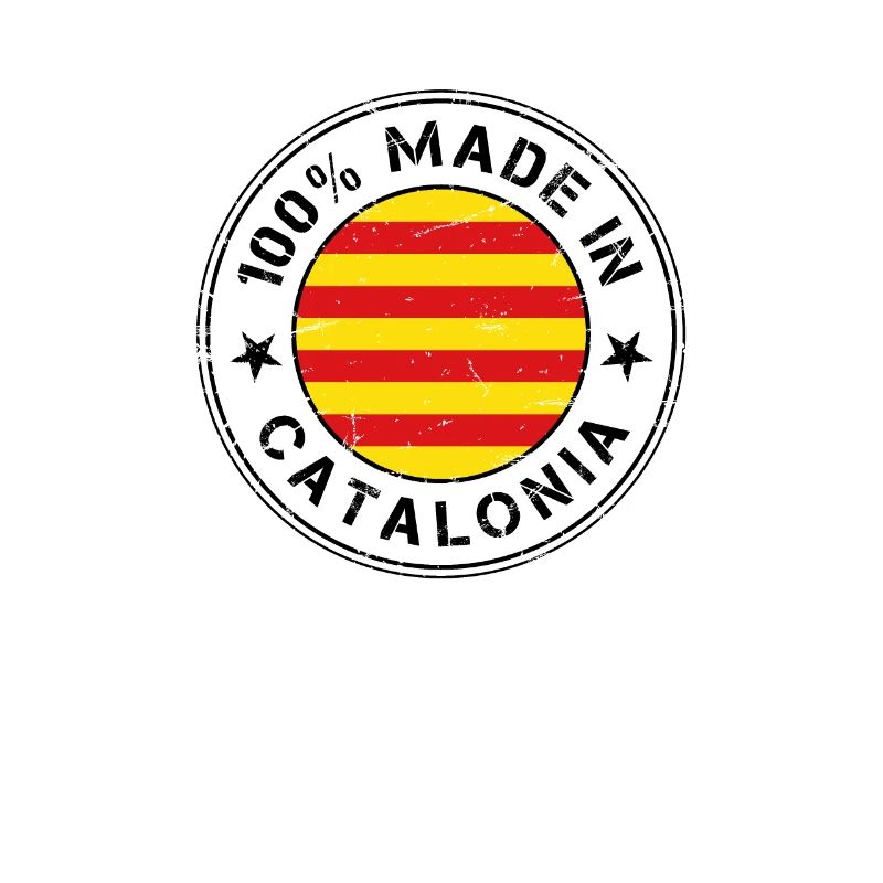 Fabriqué en Catalogne drapeau catalan drapeau
