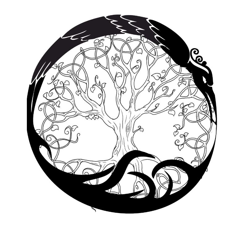 Celtic Ireland Viking Celtic Knot Pattern Tree