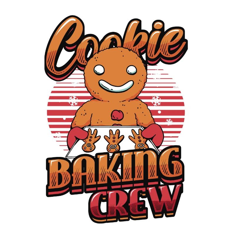 Cookie baking crew, Christmas, gingerbread.
