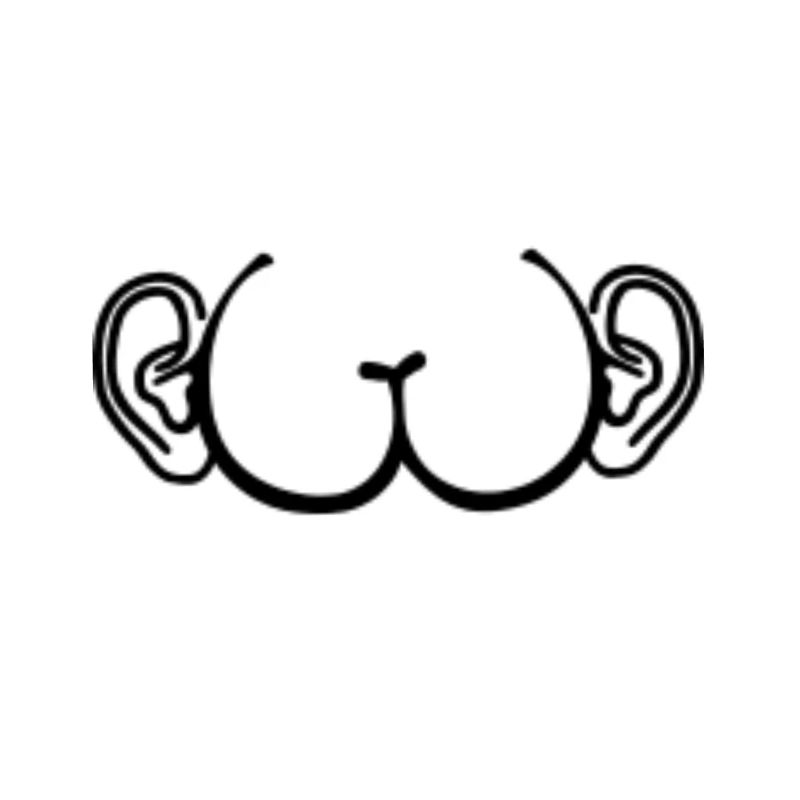 Ass with ears funny gift idea
