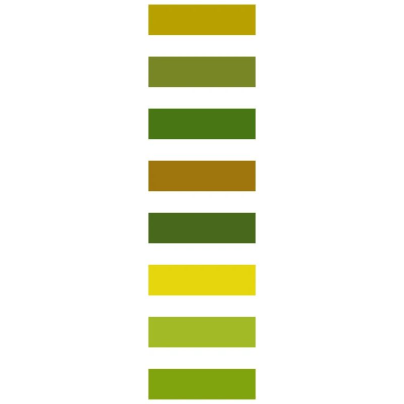 Nuances de vert