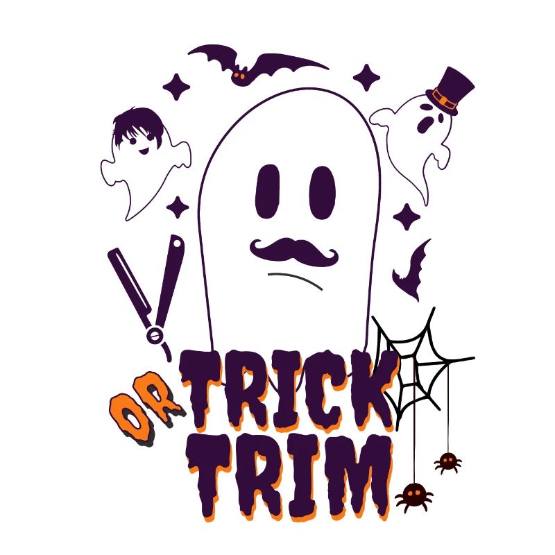 Friseur Haare Halloween Trick oder Trimmen