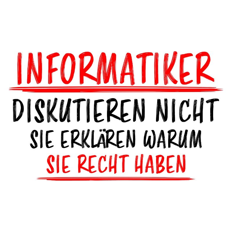 Informatiker Lustig Spruch Programmierer Geschenk