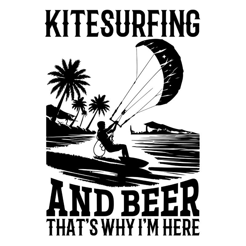 Kitesurf et bière, c’est pour ça que je suis là - Drôle