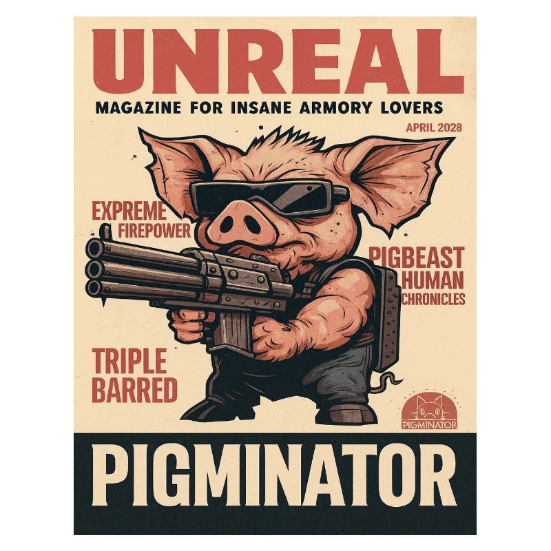 Pigminator : Couverture du magazine Unreal