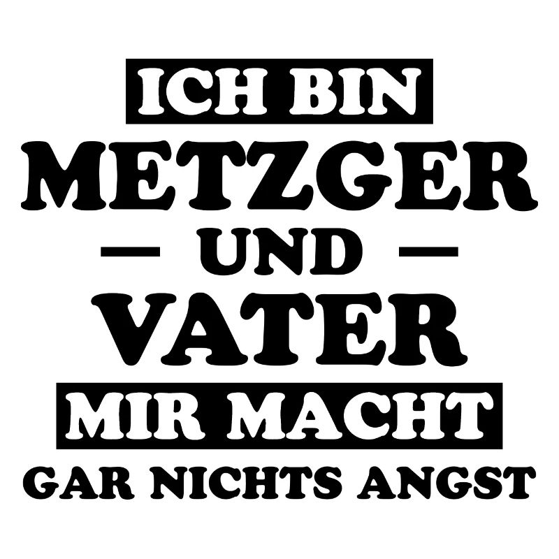 Metzger Beruf Lustiger Spruch Fleischer Geschenk