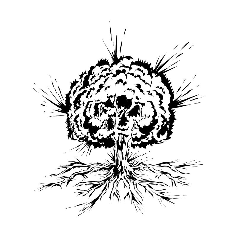 Tree with roots