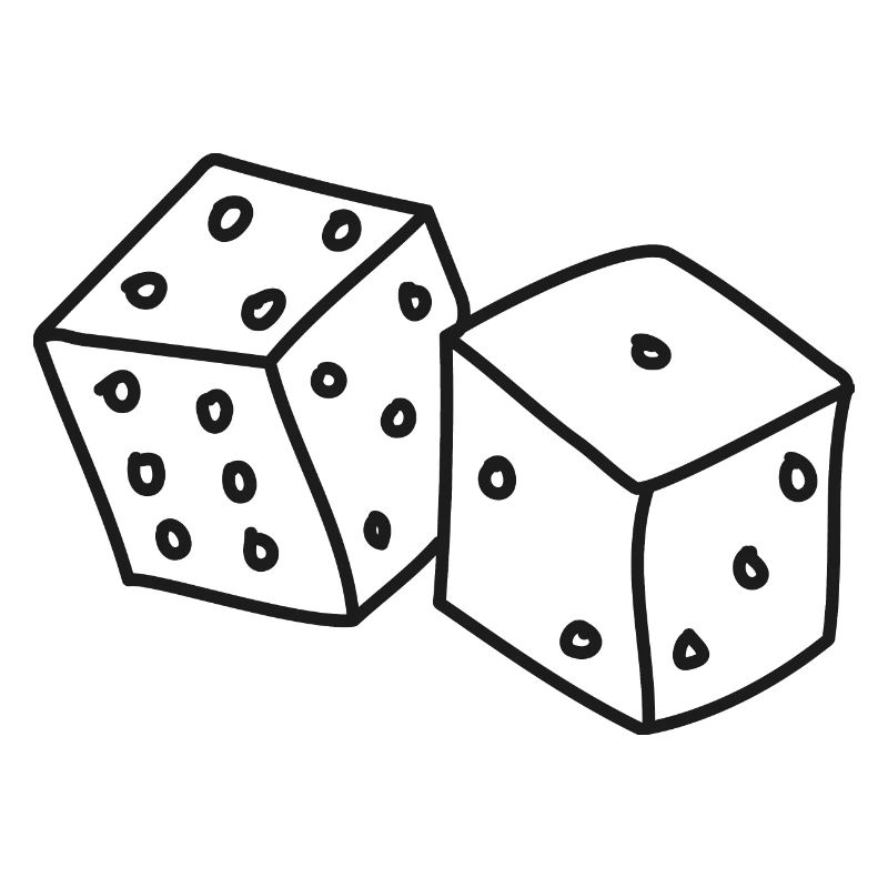 Esquisse de dés de dés