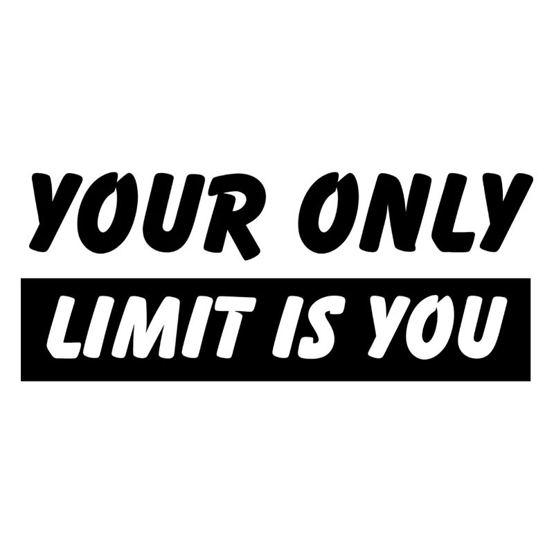 Votre seule limite, c’est vous - Citation de motivation