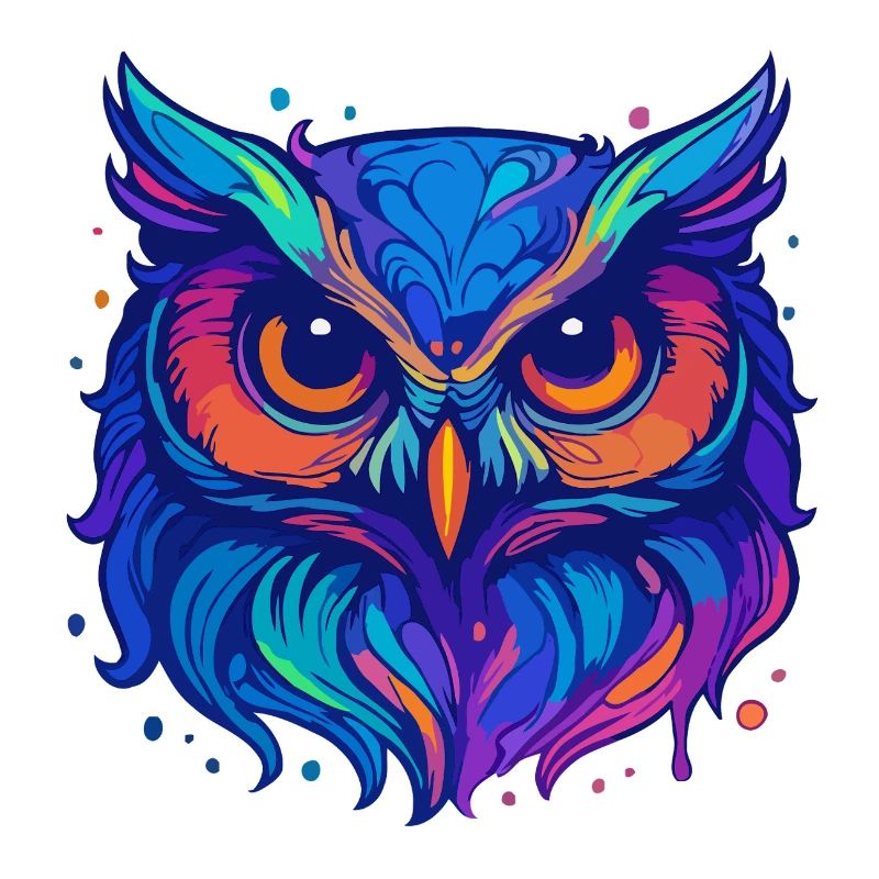 Neon-Eule