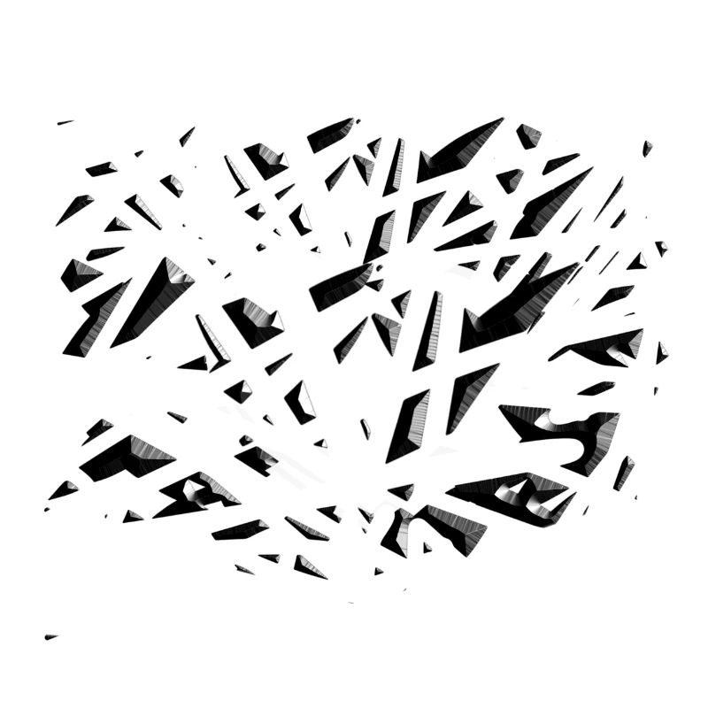 pattern grey shards