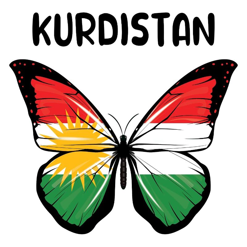 Kurdistan Flagge Bakur Bashur Rojava Rojhlt Newroz
