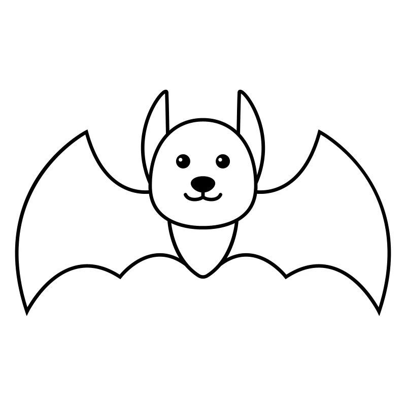 Fledermaus Comic Tier