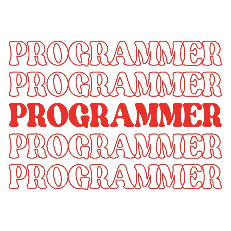Programmierer, Programmierer, Entwickler, Programmierer, Software-Ingenieur