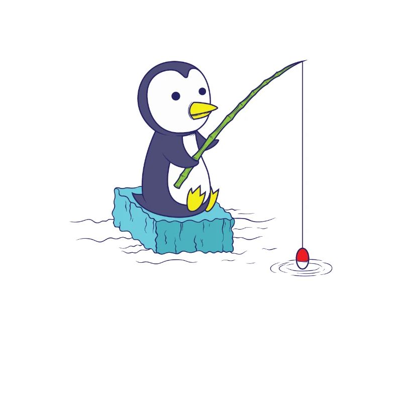 Pingouin pêche