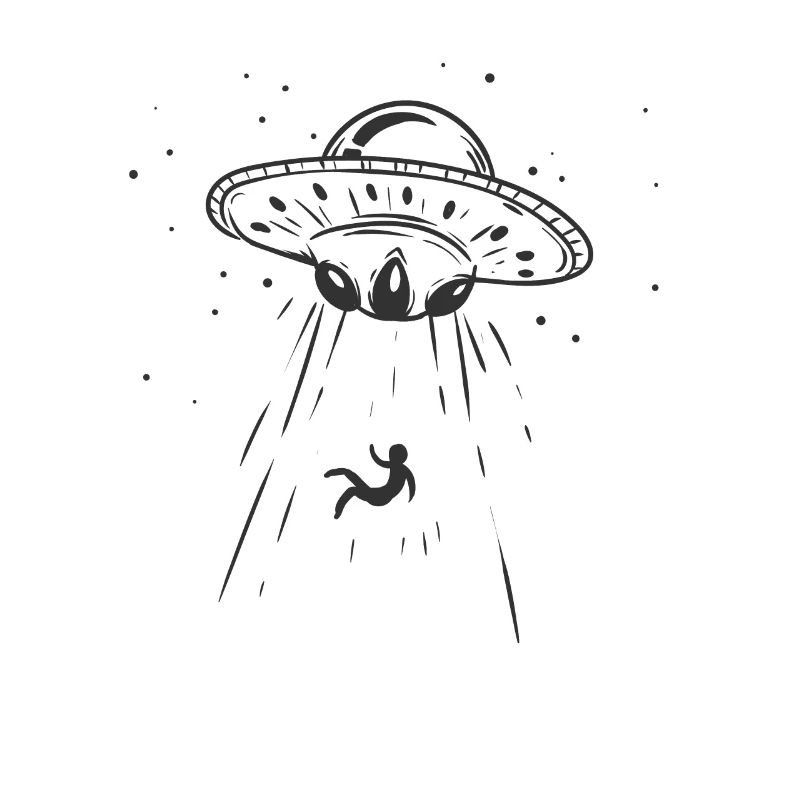 Alien Alien UFO Kidnaps Human