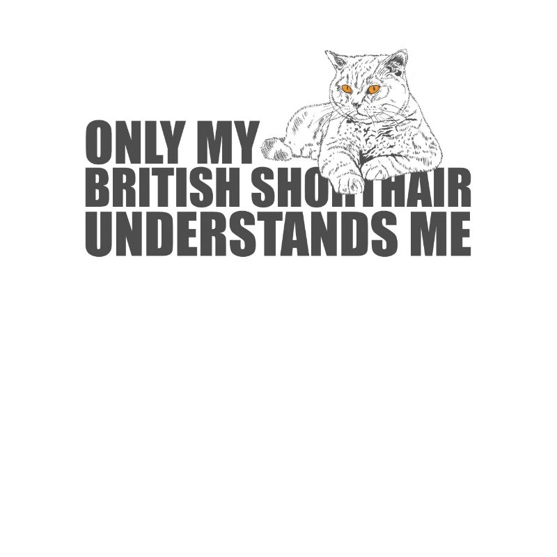 Seul mon British Shorthair me comprend