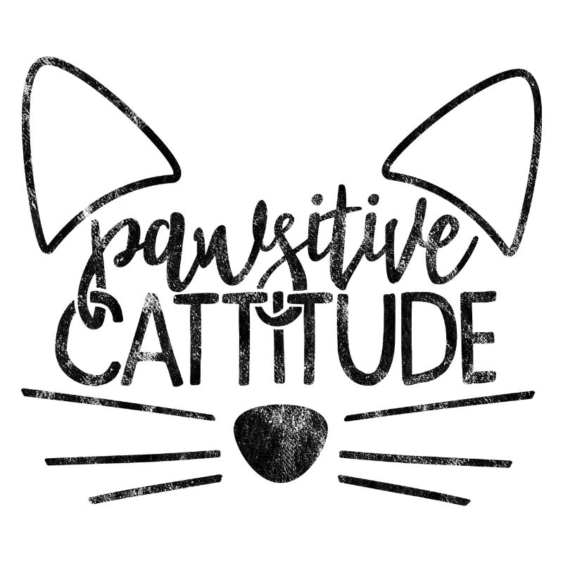 pawsitive cattitude - Drôles de dictons de chat