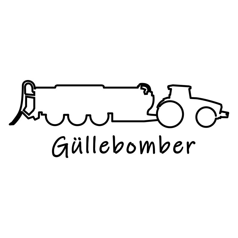 Güllebomber | Trecker mit Güllefass / Mistfass