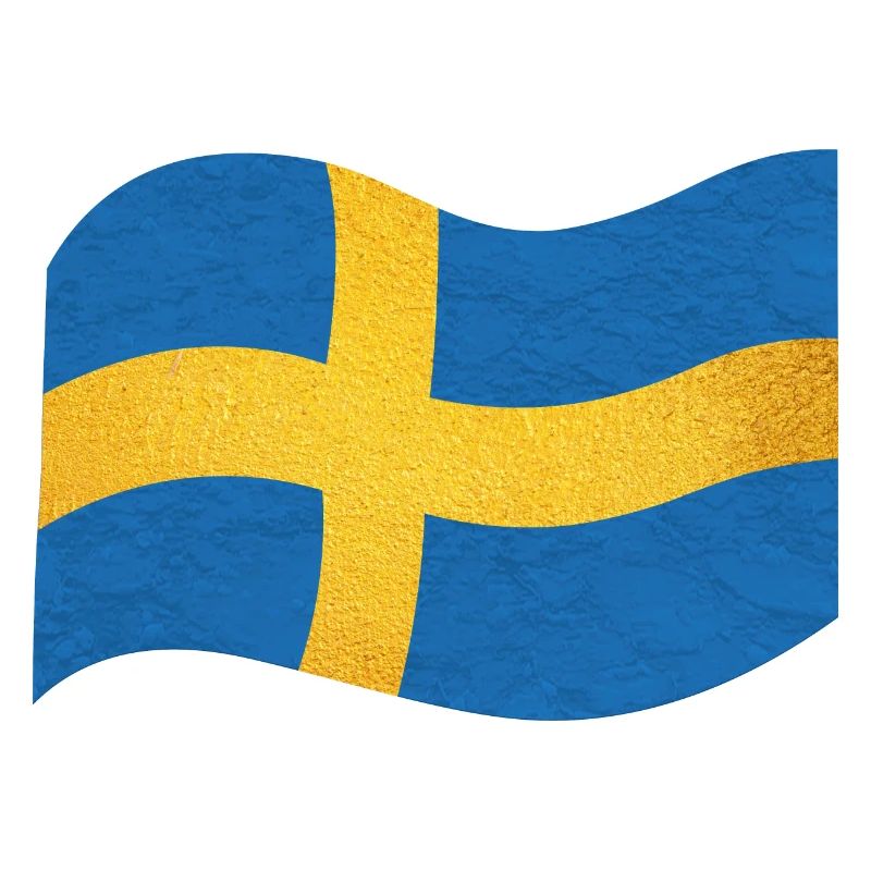 Le drapeau de la Suède Sverige