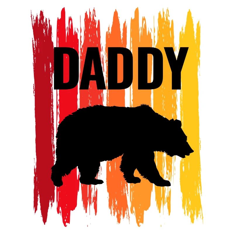Starker bester Papa Bär Daddy cooles Geschenk Dad