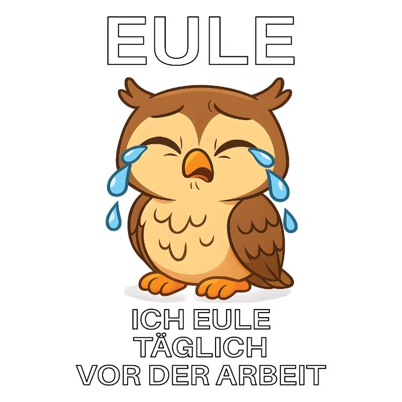 Owl German Memes Working Time Fraud