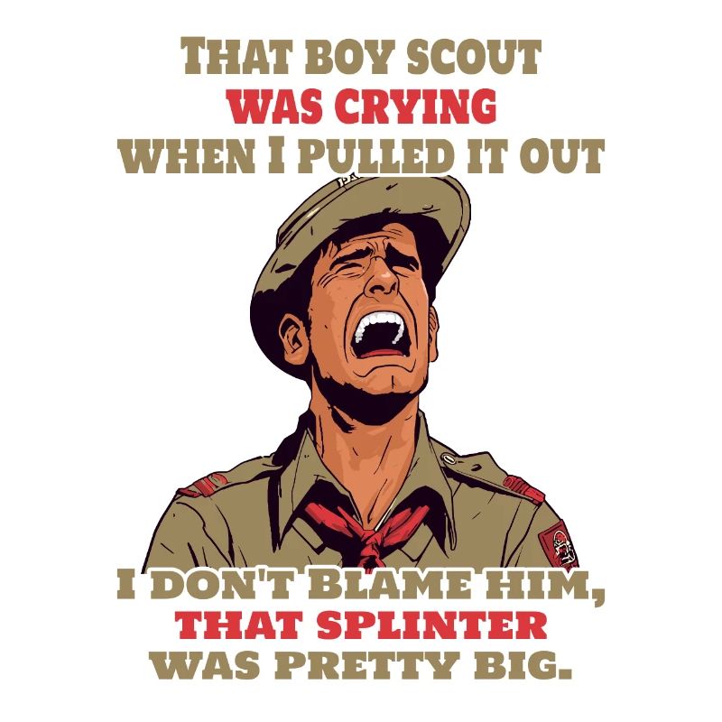Scoutmaster – Drôle de guide scout