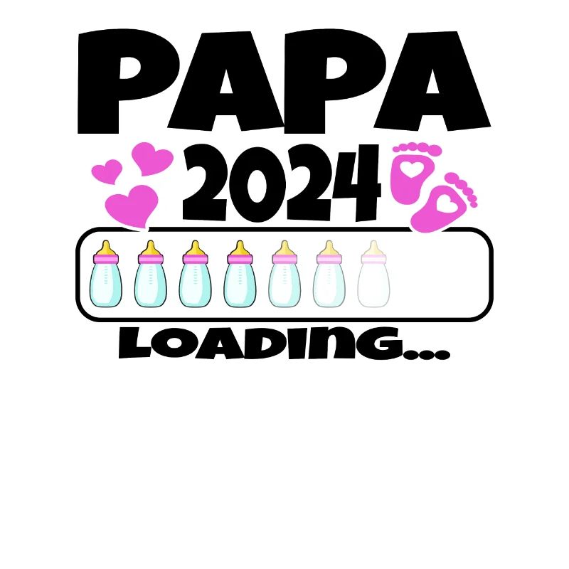 Werdender Vater - Papa 2024 loading