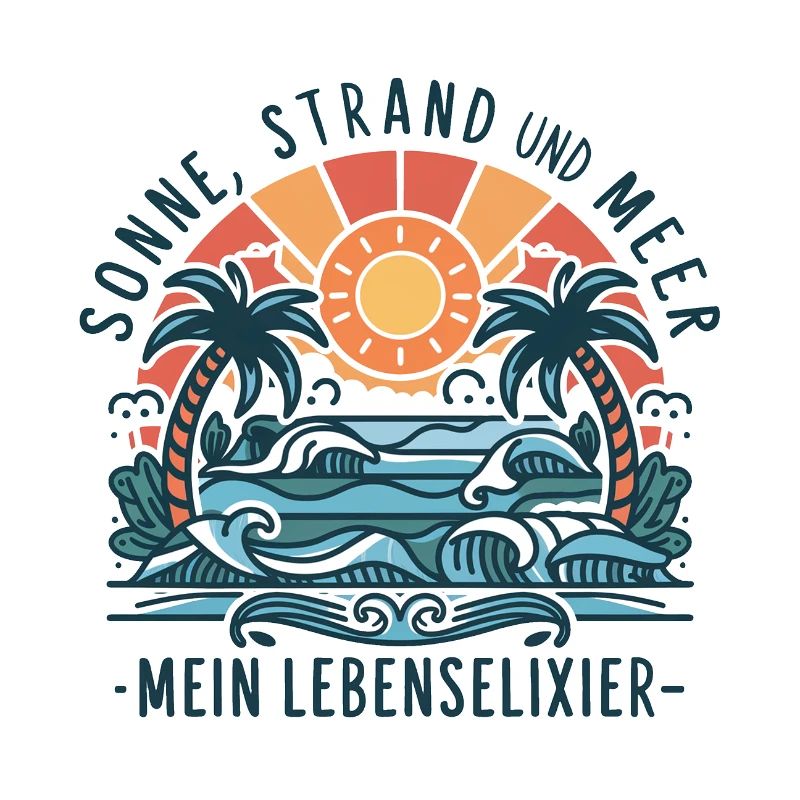 Le soleil, la plage et la mer - mon élixir de vie