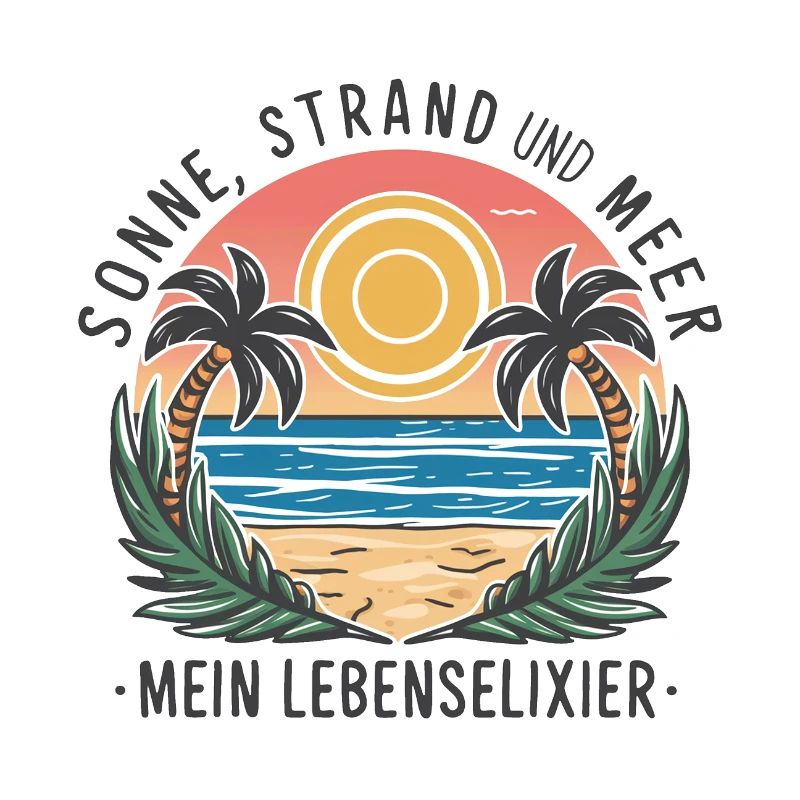 Le soleil, la plage et la mer - mon élixir de vie