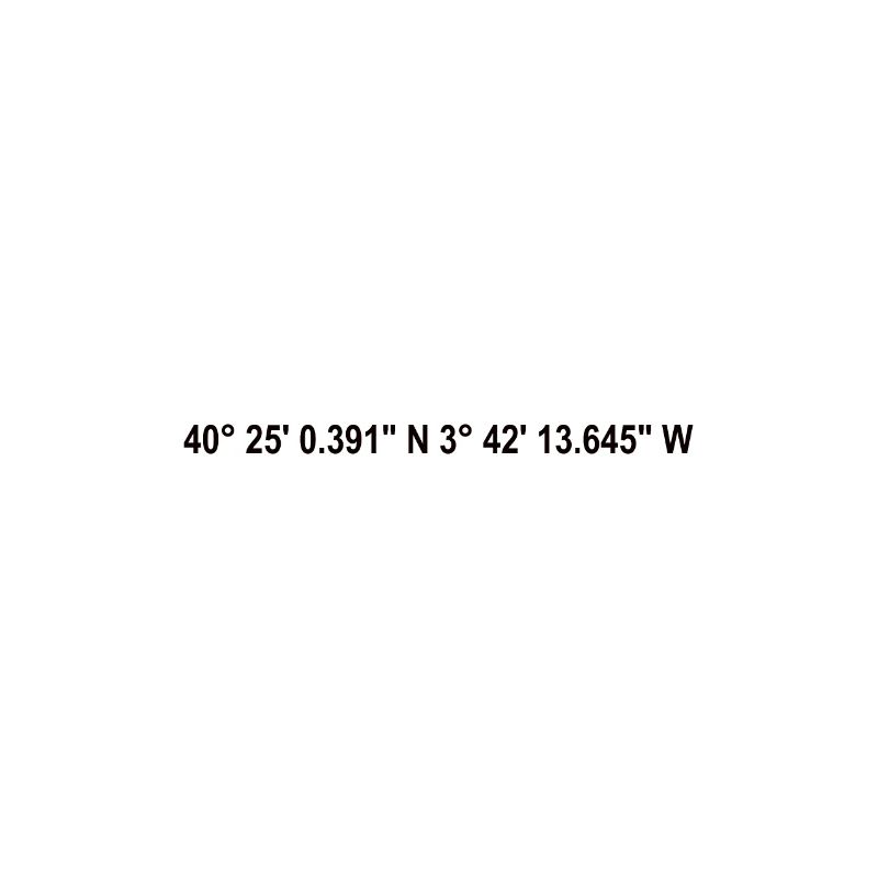 Madrid Coordinates