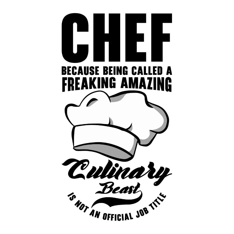 Chef Beast Culinary Art Cooking Baking Meals