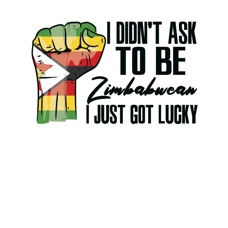 Fierté zimbabwéenne Drapeau zimbabwéen cultivé