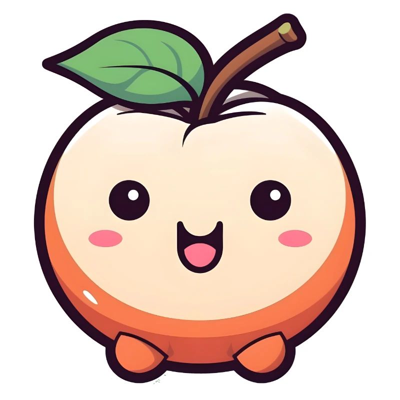 Kawaii Apfel Version 2