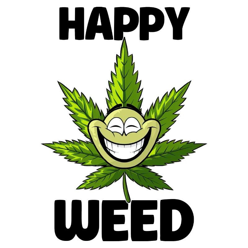 Happy Weed - Hanfdesign