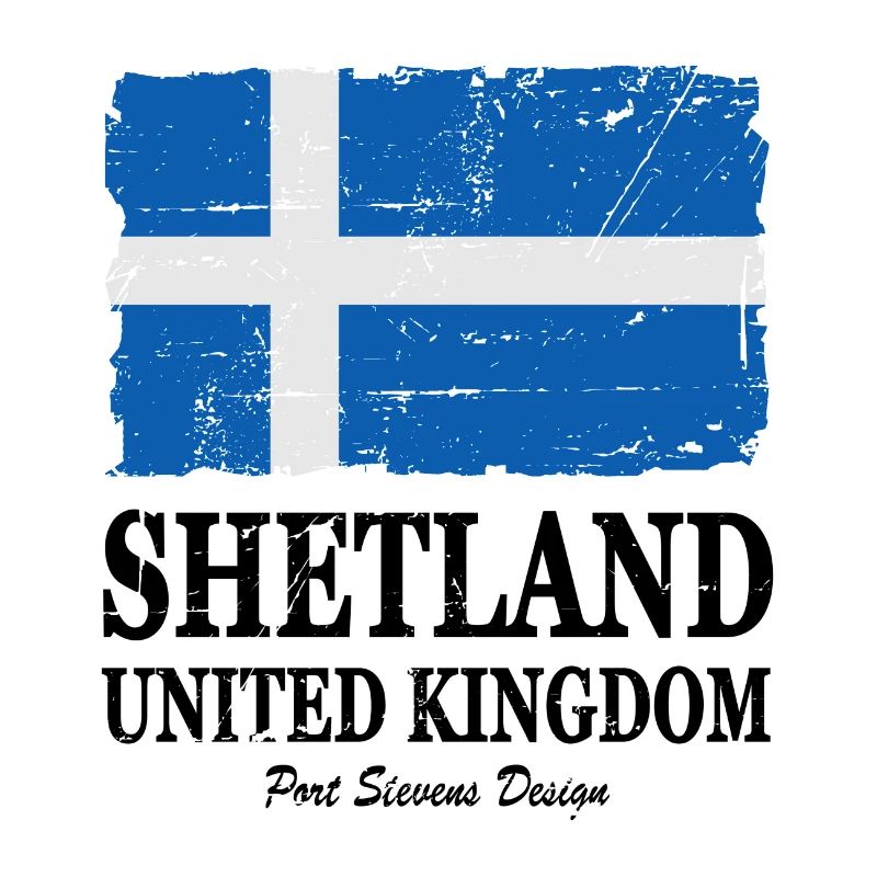 Drapeau des Shetland - Drapeau des Shetland - Look minable