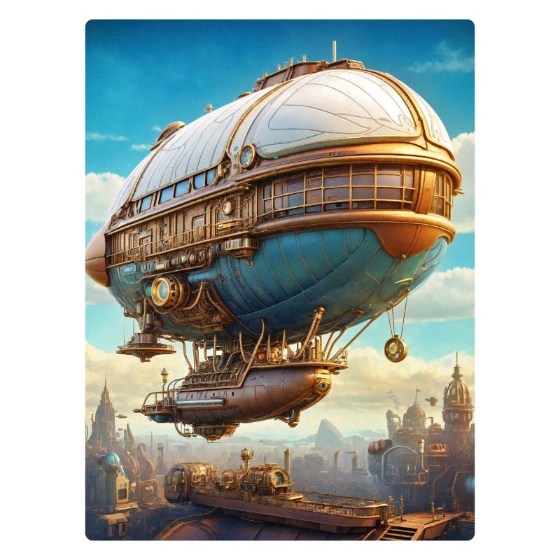 Dirigeable Steampunk 1.1