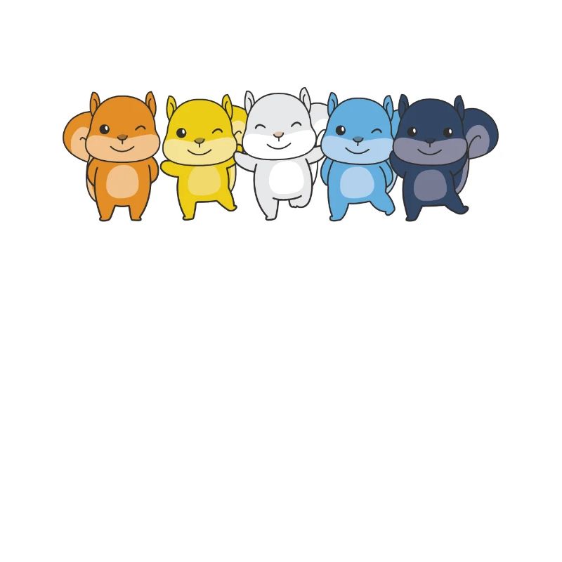 Aroace Flag Pride LGBTQ süßer Eichhörnchen