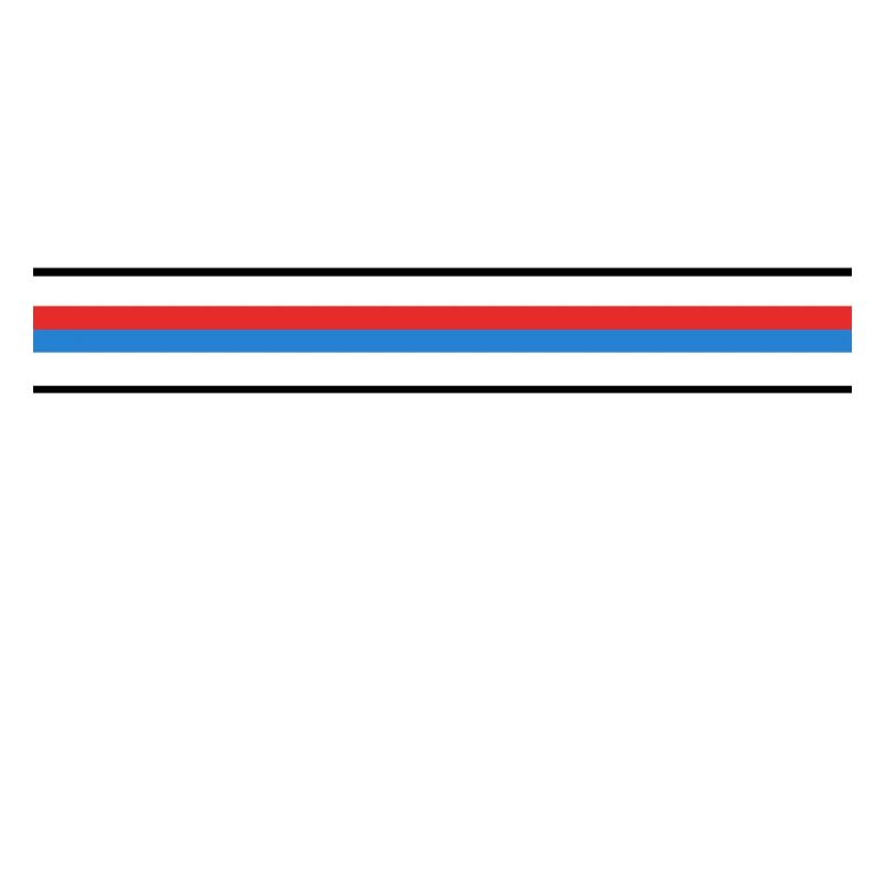 Corée - Corée du Sud couleurs rayures