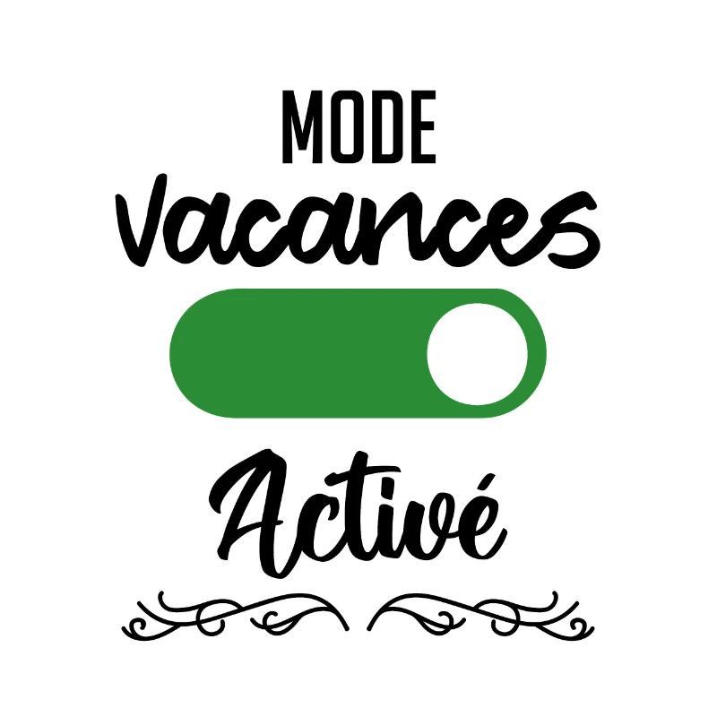 mode vacances activé