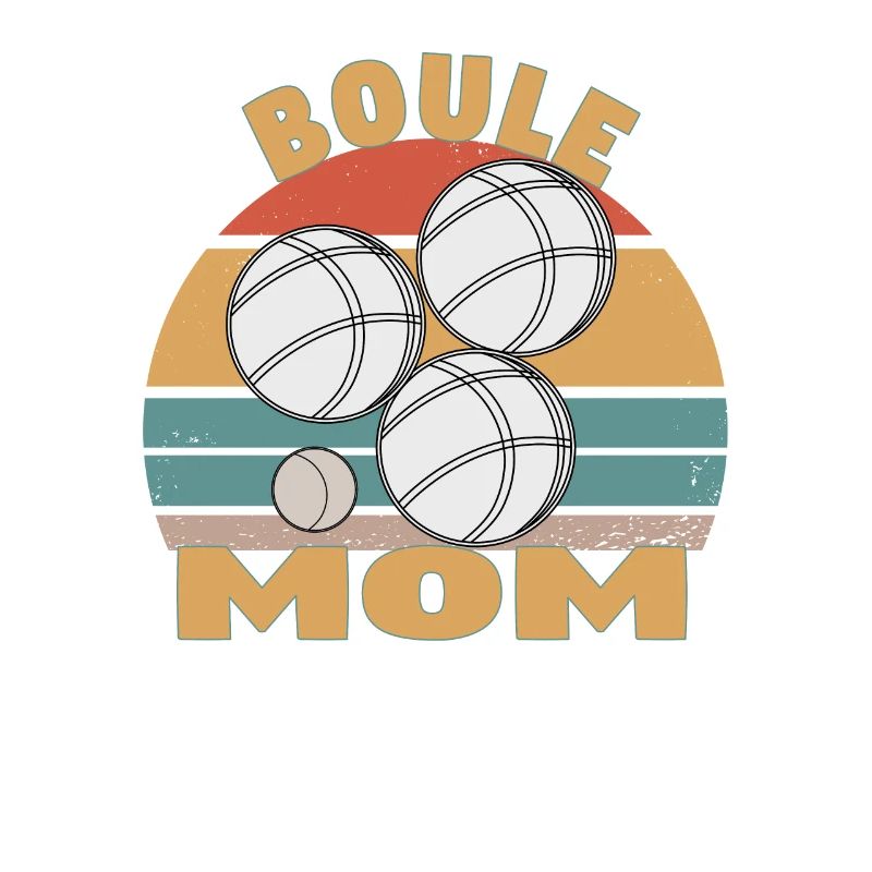 Boule Boccia Kugelsport Petanque Spiel Mama Mutter