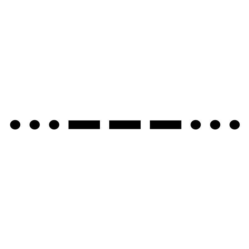 Code Morse SOS