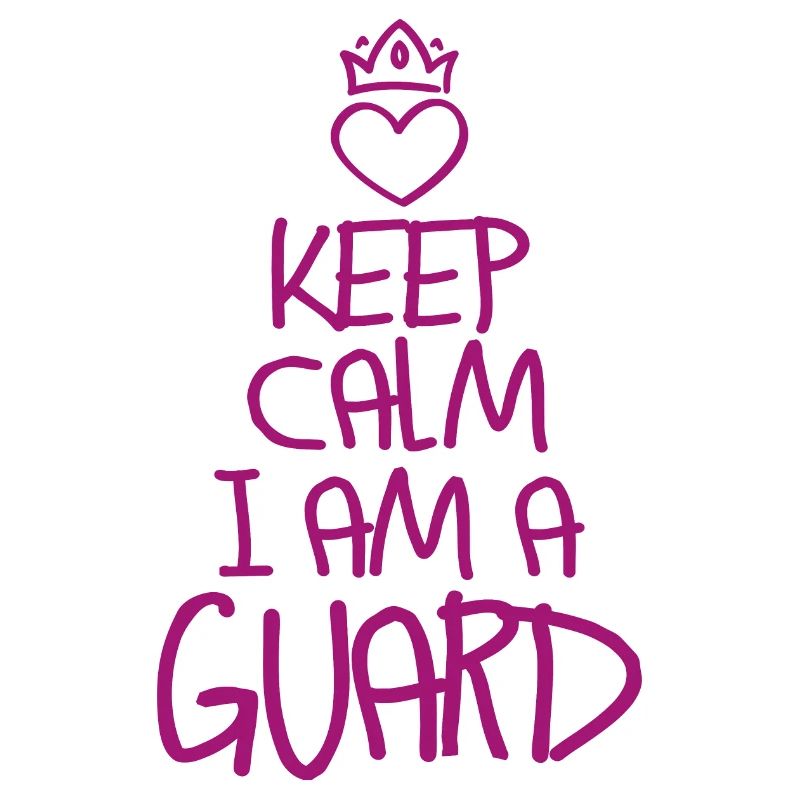 Keep Calm Security Guard Cool Security Guard Cadeau