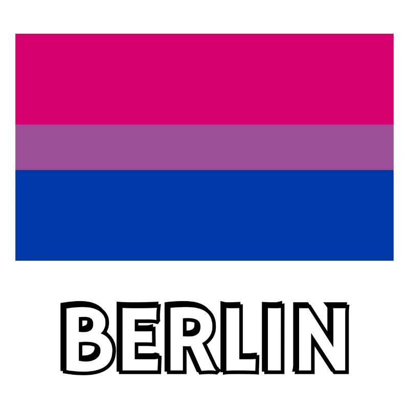 Drapeau de la Bi Pride Berlin