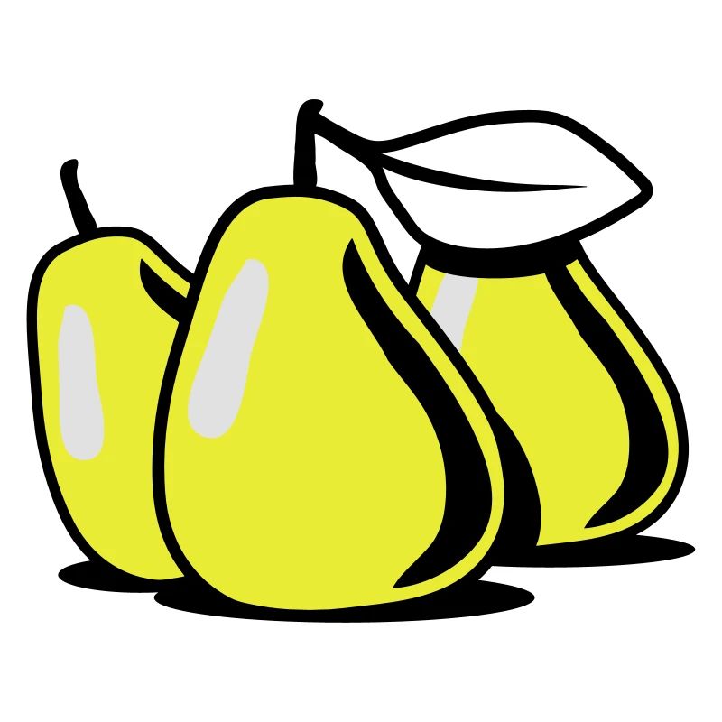 Bio de fruits poire sain